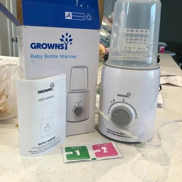 Grownsy Baby Bottle Warmer New In Box - Picture 2 of 2
